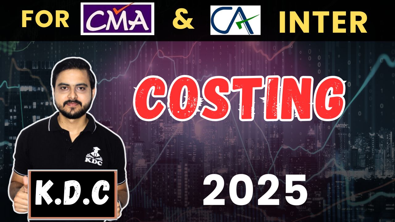 Costing – All Lectures 2025